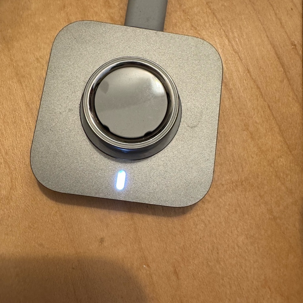 Silver Magnetic Charging Dock